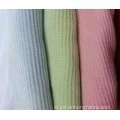 Kualitas Tinggi 100% Cotton Knitted Waffle Fabric 32s